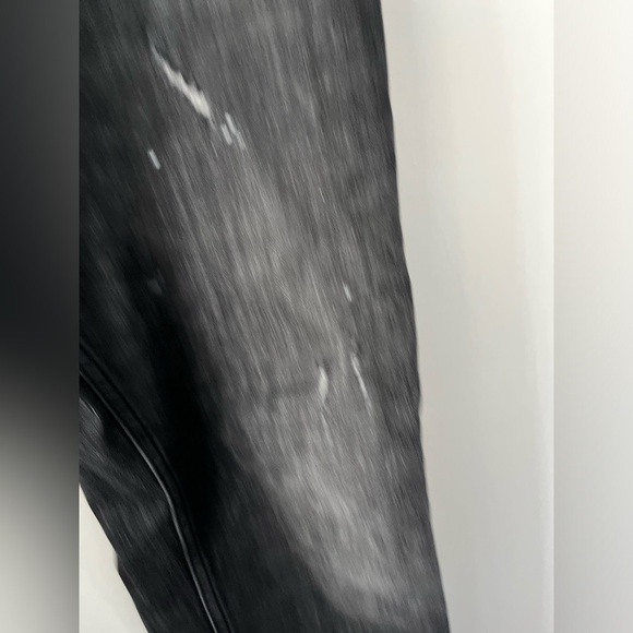 The Kooples Jean Short Drop Acid Wash Splattered Skull Embellishment Mens Jeans - Picture 5 of 16